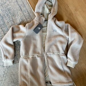 New Balance Cream Fleece Hoodie